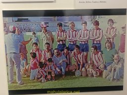 Exposición 100 Años de Futbol en Mula